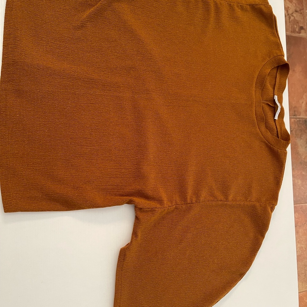 *ZARA TRF Puff Sleeve Top Sz small - Picture 5 of 9